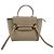 Belt Bag Céline Bolso cinturón Celine Nano de piel de becerro granulada Beige
