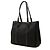 Salvatore Ferragamo Tote Ferragamo in tela nera Nero - vista 2