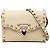 Valentino Mini Borsa a Tracolla Rockstud in Pelle Bianca Bianco Crudo