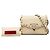 Valentino Mini Borsa a Tracolla Rockstud in Pelle Bianca Bianco Crudo - vista 7