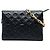 Louis Vuitton Coussin PM in pelle di agnello puffy nera con Monogram in rilievo Nero - vista 2