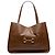 Tote Gucci Horsebit 1955 in pelle marrone Medium