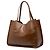 Tote Gucci Horsebit 1955 in pelle marrone Medium - vista 2