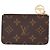 Louis Vuitton Brown Monogram Romy Kartenetui Braun