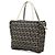 Borsa a mano Fendi Mini Zucchino Canvas Beige - vista 2