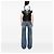 Zaino Gucci in canvas nero Techno Web con patta - vista 6