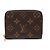 Monedero Zippy Monogram Marrón Louis Vuitton Castaño