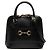 Borsa Satchel Gucci Horsebit 1955 Piccola in Pelle Nera Nero