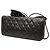 Clutch Chanel Butterfly in pelle d'agnello matelassé nera con catena Nero - vista 2