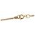 Collana Pendente Chanel Gold CC Placcata Oro Strass No 5 D'oro - vista 5