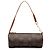 Louis Vuitton Brown Monogram Papillon Pochette Braun