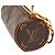 Louis Vuitton Brown Monogram Papillon Pochette Braun - Ansicht 5