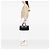 Bolso Chanel Black CC Caviar Square Stitch Negro - vista 7