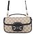 Borsa Gucci Beige GG Supreme Horsebit 1955 con manico superiore