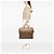 Sac à cadre Chanel Brown New Travel Line en nylon Marron - vue 7