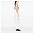 Chanel White Small Tricolor Quilted Jersey Reissue 2.55 East West Flap Bianco - vista 6