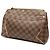 Clutch Louis Vuitton Brown Damier Ebene Caissa Castaño - vista 2