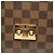 Clutch Louis Vuitton Brown Damier Ebene Caissa Castaño - vista 7