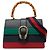 Bolsa Gucci Dionysus Web em couro de bezerro azul tamanho Medium com alça de bambu Azul marinho