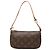 Louis Vuitton Brown Monogram Mini Pochette Accessoires Marrom