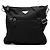 Borsa a tracolla Prada in Tessuto nera con zip Nero