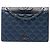 Chanel Blue Medium Quilted Lambskin Ballerine Flap Azul