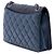 Chanel Blue Medium Quilted Lambskin Ballerine Flap Azul - vista 2