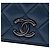 Chanel Blue Medium Quilted Lambskin Ballerine Flap Azul - vista 5