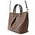 Louis Vuitton Brown Damier Ebene Siena PM Braun - Ansicht 2