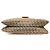 Borsa a tracolla Fendi Brown Zucchino Canvas con doppio lembo Marrone Marrone chiaro - vista 3