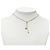 Autre Marque Collana lunga Dior Gold placcata oro con strass e perle sintetiche CD Tribal D'oro - vista 6