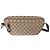 Gucci Beige Small GG Canvas Web Crossbody - vista 3