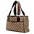 Gucci Beige GG Canvas Web Horsebit Tote - Ansicht 2