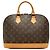 Louis Vuitton Brown Monogram Alma PM Marrom