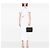 Autre Marque Dior Black Medium Canvas Lady Dior Preto - vista 6