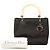 Autre Marque Dior Black Medium Canvas Lady Dior Preto - vista 7