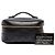 Borsa Vanity Chanel in pelle d'agnello matelassé nera con CC Nero - vista 7