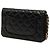 Chanel Black CC Quilted Caviar Wallet on Chain Schwarz - Ansicht 2