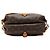 Louis Vuitton Brown Monogram Saumur 25 Marrone - vista 3