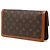 Louis Vuitton Brown Monogram Pochette Dame PM Castaño - vista 2
