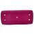 Borsa in pelle rosa Salvatore Ferragamo Double Gancini - vista 3