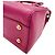 Borsa in pelle rosa Salvatore Ferragamo Double Gancini - vista 5