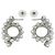 Pendientes de botón Miu Miu plateados Plata - vista 4