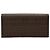 Cartera larga de piel Burberry Castaño - vista 2