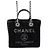 Borsa Tote Mini Chanel Deauville Nero