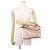Bolso de mano Loewe Puzzle Medium Rosa Beige - vista 4