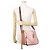 Bolsa Loewe Hammock Small em pele de vitelo granulada Marrom Rosa - vista 5