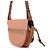 Gate Borsa a tracolla Loewe in pelle marrone e rosa - vista 2