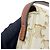 Céline Borsa a tracolla Celine Triomphe Claude Marrone Bianco - vista 12