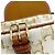 Céline Bolso de hombro Celine Medium Folco Triomphe Castaño Blanco - vista 10